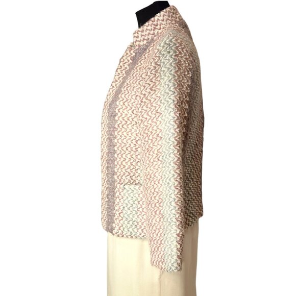 Vintage Coatree Jacket Woven Mohair Blend Union Made in USA Women's Small - Picture 3 of 9